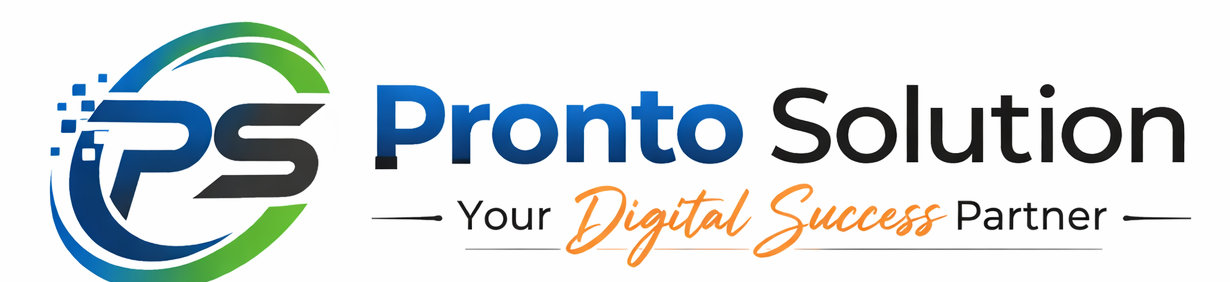 Pronto Solution – Your Digital Growth Partner